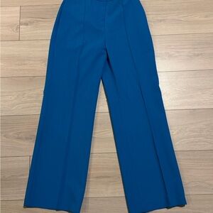 Zara Vibrant Blue Wide Leg Pants
